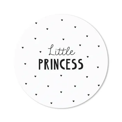 Produktbild von MuchoWow® Mauspad Mousepad Sprichwörter - Kleine Prinzessin - Mädchen - Prinzessin - Zitate 50x50 cm - Mousepads - Maus Mat - Pad - Mausunterlage - Vinyl