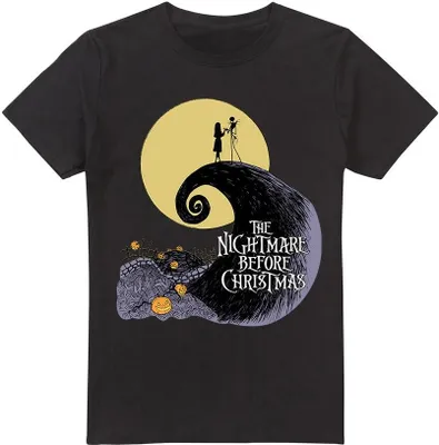Immagine prodotto di The Nightmare Before Christmas - Maglietta da uomo TV3494 (3XL) (Nero)
