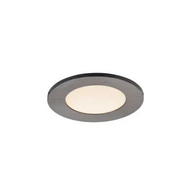 Produktbild von Nordlux Leonis 2700 LED Einbauleuchte 4.5W Warmweiss IP65 wasserdicht schwarz 2310016003