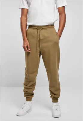 Produktbild von Urban Classics TB1582 | Herren Basic Sweatpants seitliche Eingriffstaschen - Farbe: tiniolive - Größe: XS