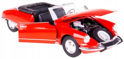 Produktbild von Welly Citroen DS 19 Cabriolet Modellauto 1:24 Rot