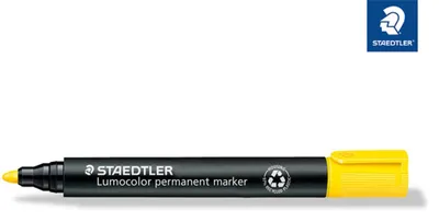 Zdjęcie produktu dla STAEDTLER® 352-1 Marker Lumocolor permanent żółty