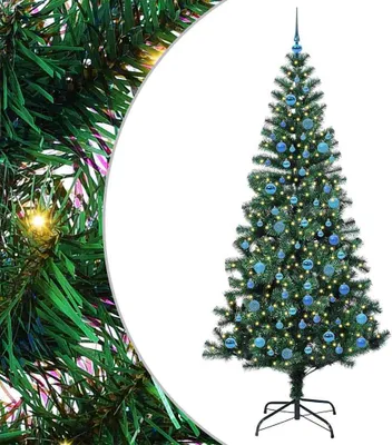Immagine prodotto di vidaXL Albero di Natale artificiale preilluminato verde 240 cm