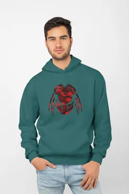 Produktbild von D&B Uni Hoodie MO00045 Predator Dunkles Türkis-Größe S