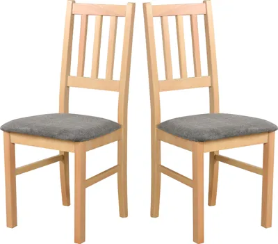Produktbild von LeafDesign Esszimmerstühle Holz - Stuhl Buche Massiv - Stühle Esszimmer 2er Set - Holzstuhl - Esstischstühle - Küchenstühle 2e Set 2x BOS 4, grandson
