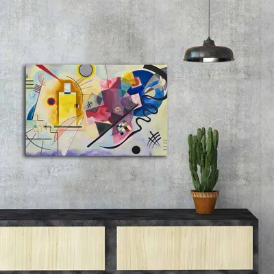 Produktbild von Wallity, FAMOUSART- CVT1508, Bunt, Leinwandbilder, 45 x 70 cm, 100% Wildleder -Leinwand