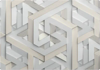 Produktbild von Geometrisches Gewebe – Bodenschutzmatte – Rutschfest – Schutzmatte für Büro – Vinylmatte – Stuhlunterlage –100 x 70 cm