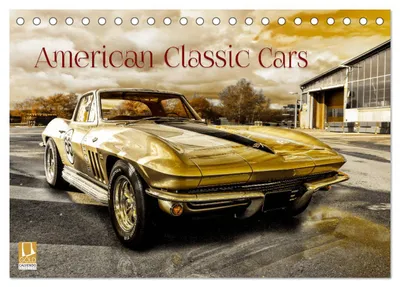 Produktbild von American Classic Cars (Tischkalender 2027 DIN A5 quer), CALVENDO Monatskalender