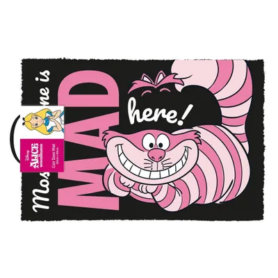 Produktbild von Alice In Wonderland - Türmatte "We´re All Mad Here!" PM5829 (40 cm x 60 cm) (Pink/Weiß/Schwarz)
