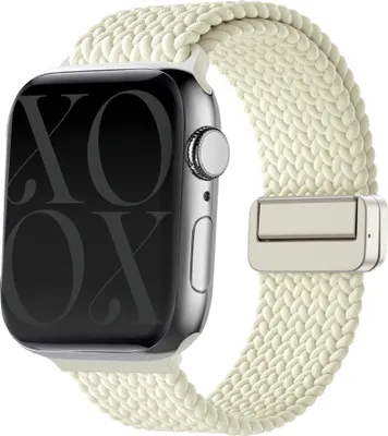 Produktbild von Apple Watch braided nylon strap starlight - 38/40/41/42mm