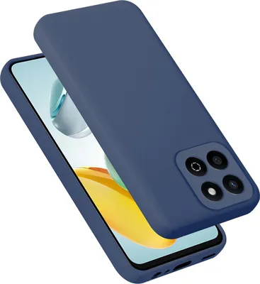 Immagine prodotto di Cadorabo Custodia per Honor 200 Smart Custodia in silicone per telefoni cellulari Custodia in silicone liquido, resistente ai graffi e agli urti per Honor 200 Smart