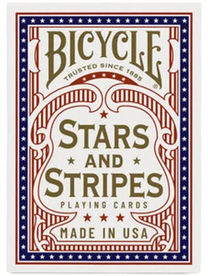 Produktbild von Bicycle Spielkarten Stars & Stripes - Amerikanisches Design - Poker
