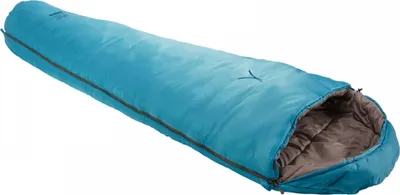 Immagine prodotto di GRAND CANYON KANSAS 190 / caldo sacco a pelo a mummia per 3 stagioni / limite 0° / imbottitura in fibra sintetica / morbido e confortevole / per campeggio / trekking / outdoor / festival
