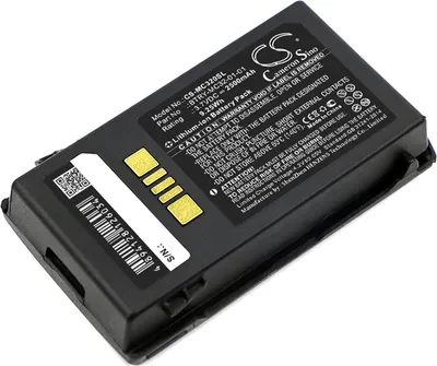 Immagine prodotto di TECHTEK Batteria compatibile con [Motorola] MC3200, MC32N0, MC32N0-S, per [Zebra] MC3200, MC32N0, MC32N0-S sostituisce 82-000012-01, per BT-000375, p