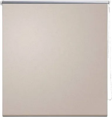Image de Store enrouleur occultant 144,4 x 230 cm, largeur du tissu 140 cm, beige