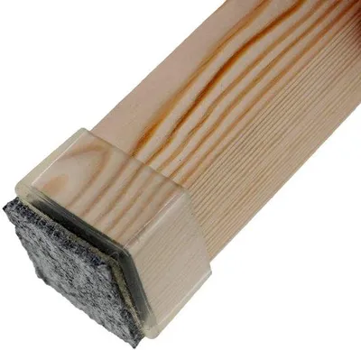 Zdjęcie produktu dla Silikonowe podkładki pod nogi mebli - zestaw 16 sztuk - przezroczyste - do stołów i krzeseł - do nóg o średnicy 27-30 mm - z filcową podkładką - elastyczne - do nóg mebli