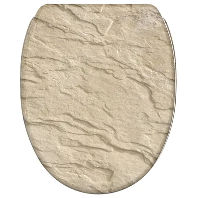 Zdjęcie produktu dla Deska sedesowa SANILO® z mechanizmem cichego opuszczania i szybkim zapięciem w kolorze Sand Stone, deska sedesowa bezpośrednio od producenta, deska sedesowa, nakładka na sedes, deska sedesowa