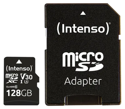 Productafbeelding van Intenso 3433491 Intenso microSDXC 128GB Class 10 UHS-I Professional
