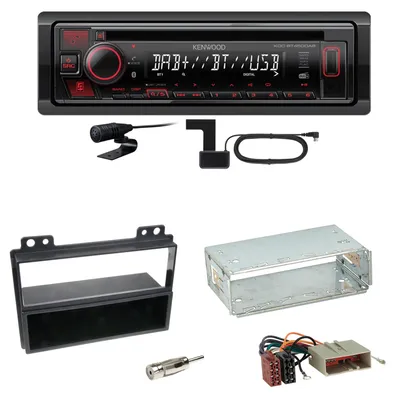 Produktbild von Kenwood KDC-BT450DAB Bluetooth Digitalradio CD Einbauset für Ford Fiesta Fusion