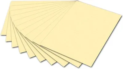 Produktbild von Famanu Fotokarton Hobbypapier 300 g/m² - Strogelb