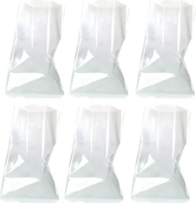 Produktbild von 60 transparente Lebensmittelbeutel 19 x 11 cm