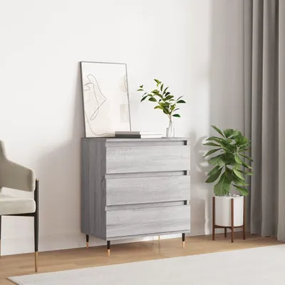 Produktbild von vidaXL Sideboard Grau Sonoma 60x35x70 cm Holzwerkstoff