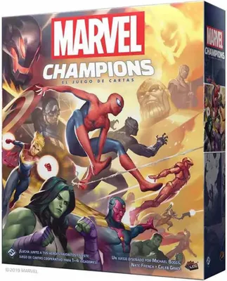 Produktbild von Asmodee Marvel Champions: El juego de cartas, Kartenspiel, Strategie, 14 Jahr(e), 45 min, 90 min