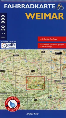 Produktbild von Fahrradkarte Weimar 1 : 50 000