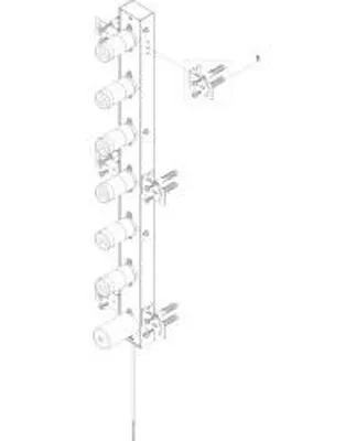 Produktbild von DORNBRACHT 3531497090 UP-Wandeinbaukasten für Handtuch