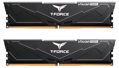 Immagine prodotto di DDR5 32GB KIT 2x16GB PC 6000 Team T-Force Vulcan FLBD532G6000HC30DC01 nero