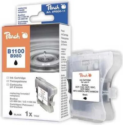 Produktbild von Peach PI500-11, Schwarz, 19 ml, Brother DCP-145C