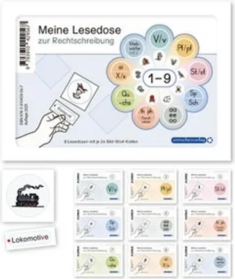 Obrázek produktu pro Meine Lesedosen 1-9 zur Rechtschreibung