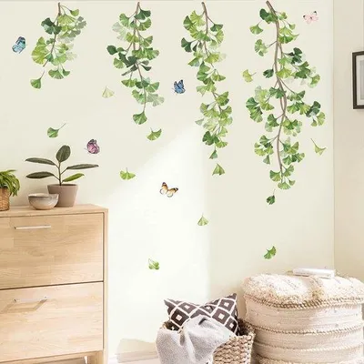 Produktbild von Famanu Wandsticker Blumen - 8 Bögen