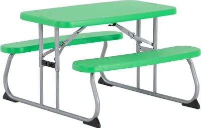 Obrázek produktu pro Lifetime piknikový set "Kids"/ zahradní stůl pro děti zelený 82,5 x 90 x 53,5 cm (š x h x v)