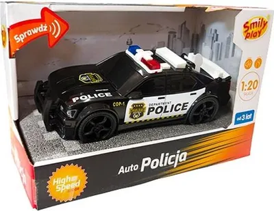 Produktbild von Polizeiauto 1:20 junior Smily Play SP85163 51637