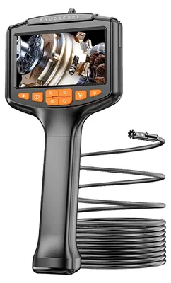 Image de Endoscope, résolution HD 1080P, caméra étanche, objectif double de 8 mm, câble de 5 mètres