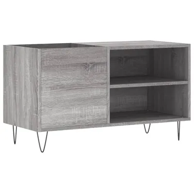 Obrázok produktu pre Skrinka na platne sivá sonoma 85x38x48 cm kompozitné drevo