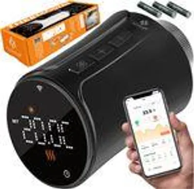 Produktbild von KESSER® Heizkörperthermostat WiFi Heizungsregler, Smart Home App, Alexa & Google Assistant