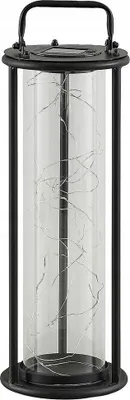 Productafbeelding van Zonnepaneel buitenlantaarn, zonnelantaarn, 46 cm, LED-lampion, solarverlichting, IP44, weerbestendig, hanglamp, decoratieve solarlamp, buitenlamp, hanglantaarn