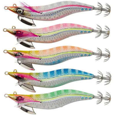 Produktbild von Savage Gear Squid Beat Egi 14g Sinking - Köder für Tintenfisch, Farbe:White Pink Head