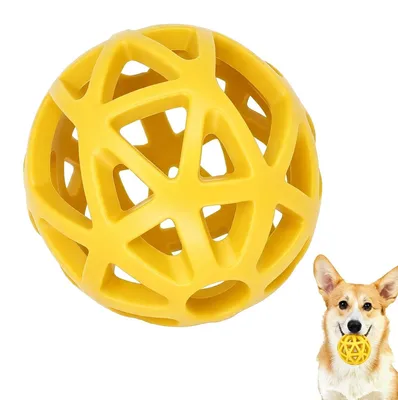 Immagine prodotto di Palla per cani robusta, ideale per cani che mordicchiano con forza, giocattolo interattivo