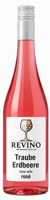 Produktbild von ReVino Rosé – Sommerwein mit Traube & Erdbeere | 7,5 % vol. 0,75 L Flasche