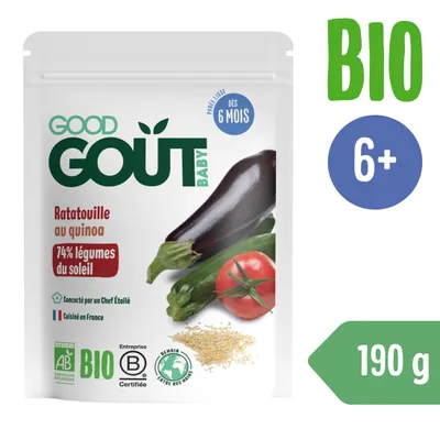 Image de Good GoutRatatouille s quinou (190 g)