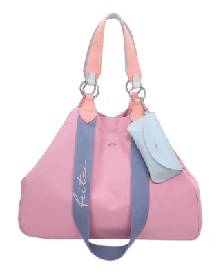Produktbild von Fritzi aus Preußen Izzy Canvas Shopper Handtasche Henkeltasche, Farbe:Rosy