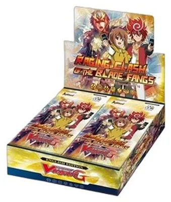 Produktbild von Cardfight!! Vanguard Raging Clash of the Blade Fangs Booster Box