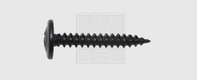 Produktbild von SWG Blechschraube mit Bund 4,2x19mm 10 Stück, schwarz