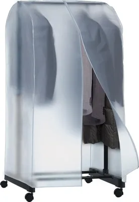 Produktbild von Domopak 901040, Weiche Kleidungsaufbewahrungstasche, Durchscheinend, Polyethylen-Vinylacetat (PEVA), 95 cm, 50 cm, 160 cm