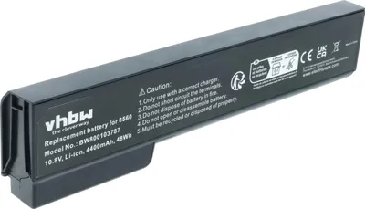 Produktbild von vhbw Akku Ersatz für HP 631243-001, 659083-001, HSTNN-CB2G, CC06, BB09, CC06XL, CC06X, HSTNN-CB2F, CC09 für Notebook (4400 mAh, 11,1 V, Li-Ion)