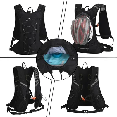 Produktbild von Hydratationsrucksack mit integriertem Trinksystem für Radfahren, Laufen, Skifahren und Wandern