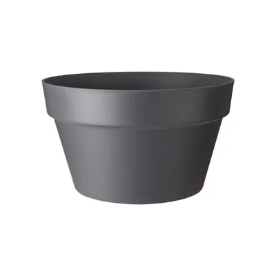 Zdjęcie produktu dla elho loft urban bowl 35, Sadzarka w doniczce, Wolnostojący, Polipropylen (PP), Antracyt, Okrągły, Zewnętrzna